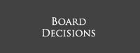 Board Decisions